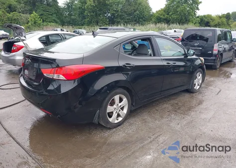 2012 Hyundai Elantra Gls (Ulsan Plant) from USA, damaged, VIN KMHDH4AE1CU401982